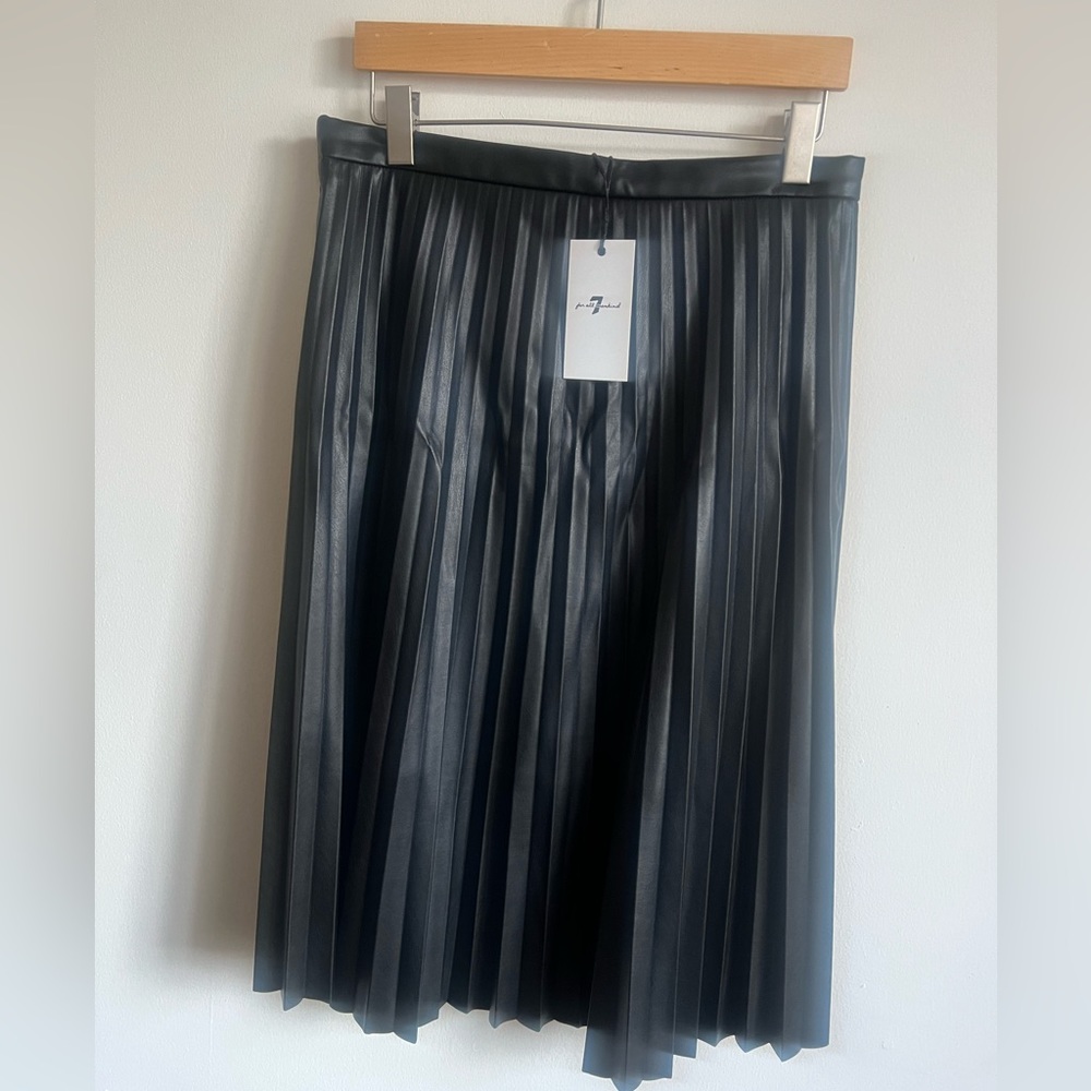 7 For All Mankind Pleated Skirt